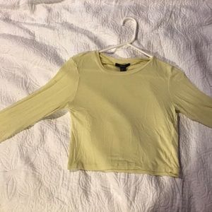 Forever 21 yellow long sleeve
